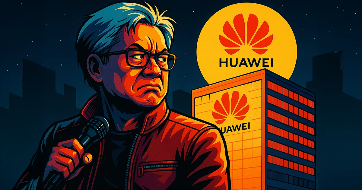 Nvidia Chef warnt vor Huawei